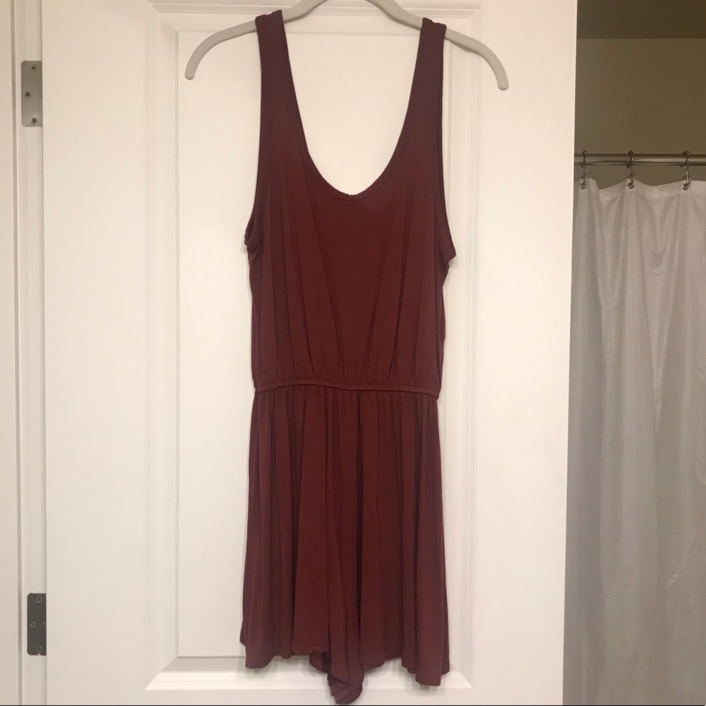 Maroon romper